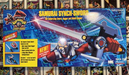 SUPERHUMAN SAMURAI SYBER-SQUAD SYNCH-SWORD PLAYMATES DIC 1994