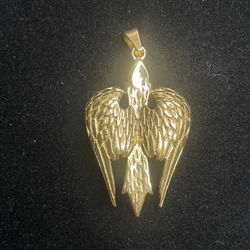 Gold Plated Eagle Pendant