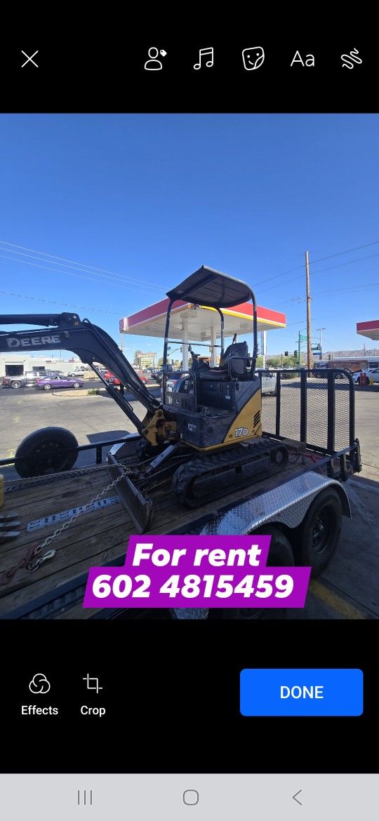 Miniexcavator