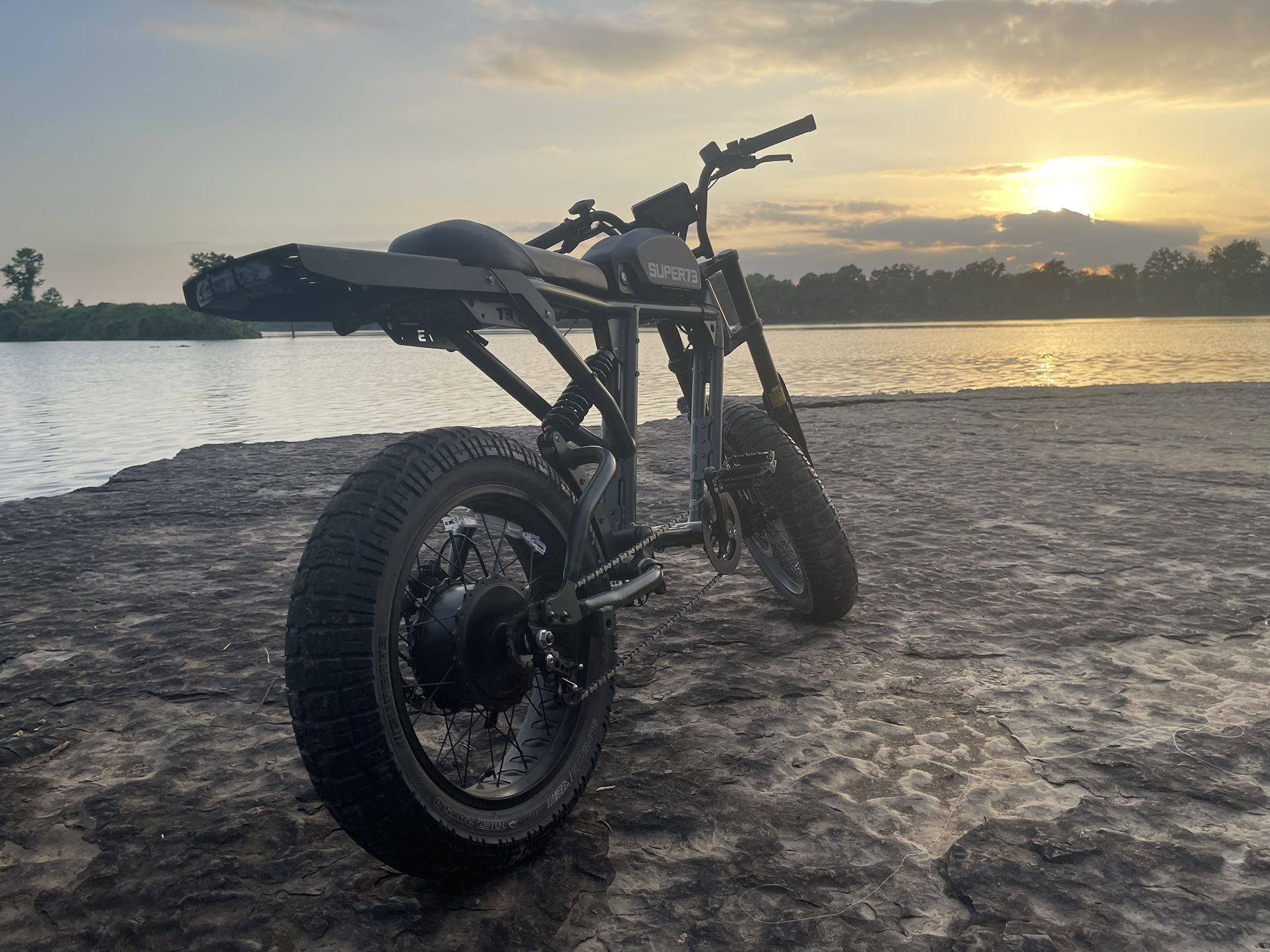 Super73 Super73 - R Electric Motorbike w/ 75+ mile max operating range & 28+ mph max speed - Olive