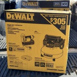 Dewalt Air Compressor & Nailer