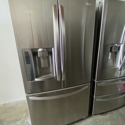French Door LG Refrigerator Stainless Steel