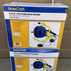 Brass Craft Cable Drum Machine -BRAND NEW