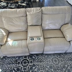 Reclining Leather Couch And Loveseat