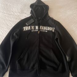 True religion zip up hoodie 