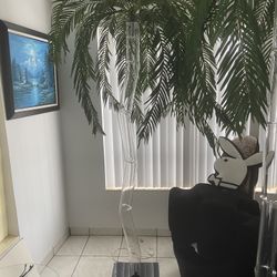 Decorative palm tree over 7 foot tall