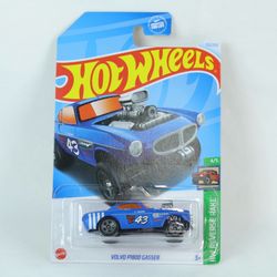 Hot Wheels Blue Volvo P1800 Gasser Toy Car - NEW