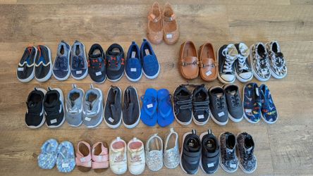 Kids Shoes $2-$6 per pair