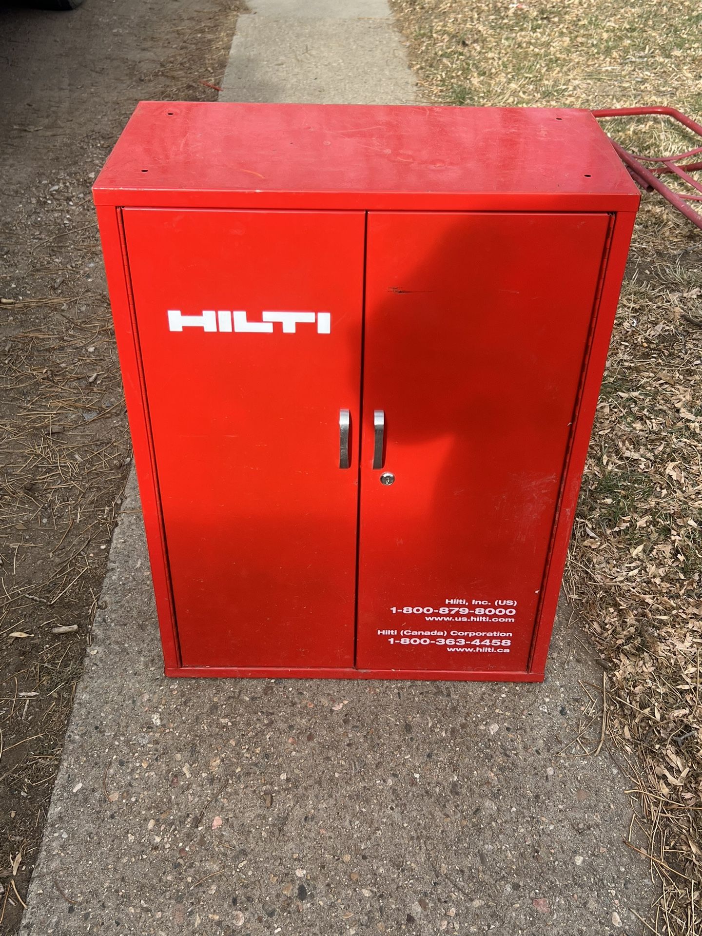 HILTI Vintage Hilti Metal Wall Cabinet