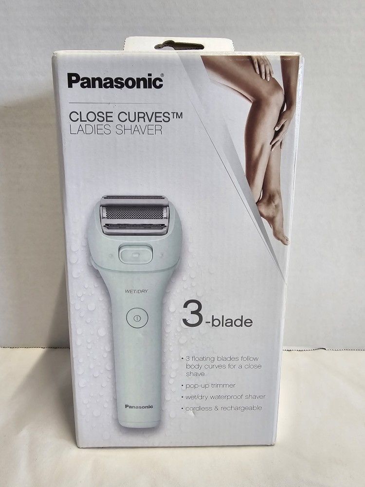 Panasonic 3 Blade Close Curves Ladies Shaver - ES-WL60 Stainless Steel Blades