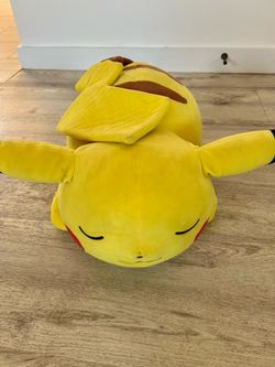 Large Sleeping Pikachu Plush