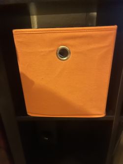 Orange 🍊 Storage Bins