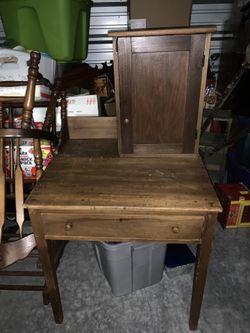 Antique one of a kind secretary desk