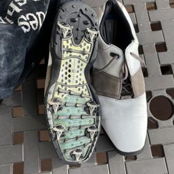 Vintage Leather Nike Golf Shoes Size 10