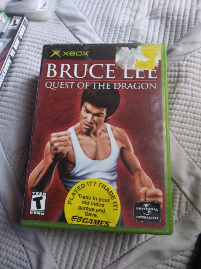 Xbox Bruce Lee Quest Of The Dragon