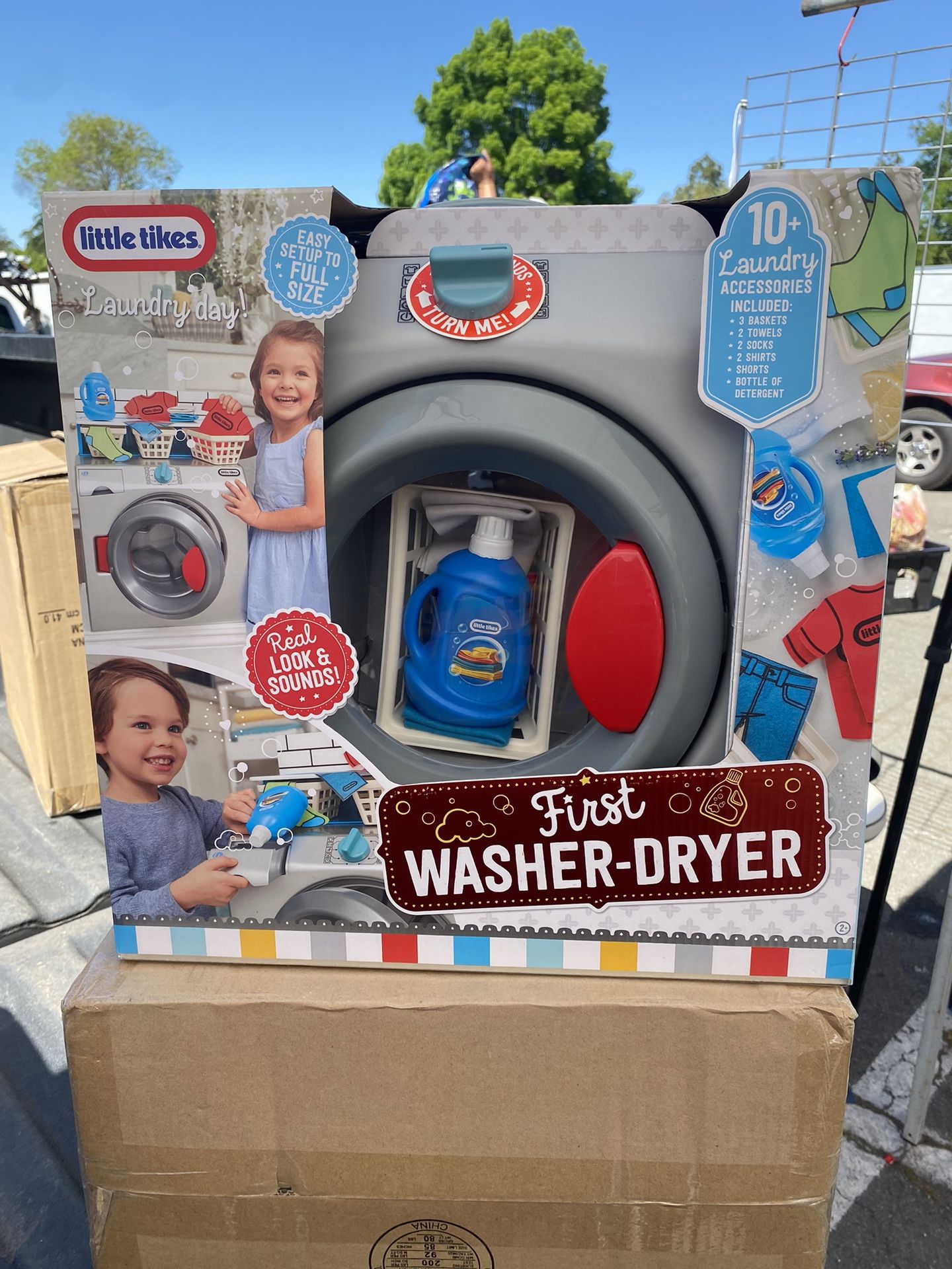 First Washer-Dryer For kids