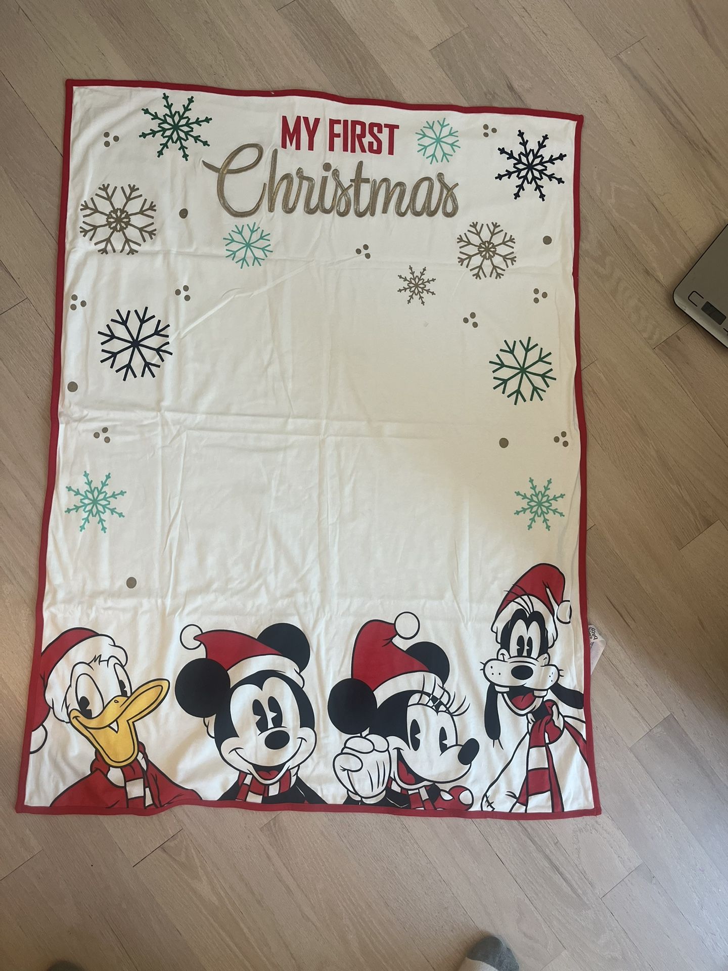 Disney My First Christmas Blanket 