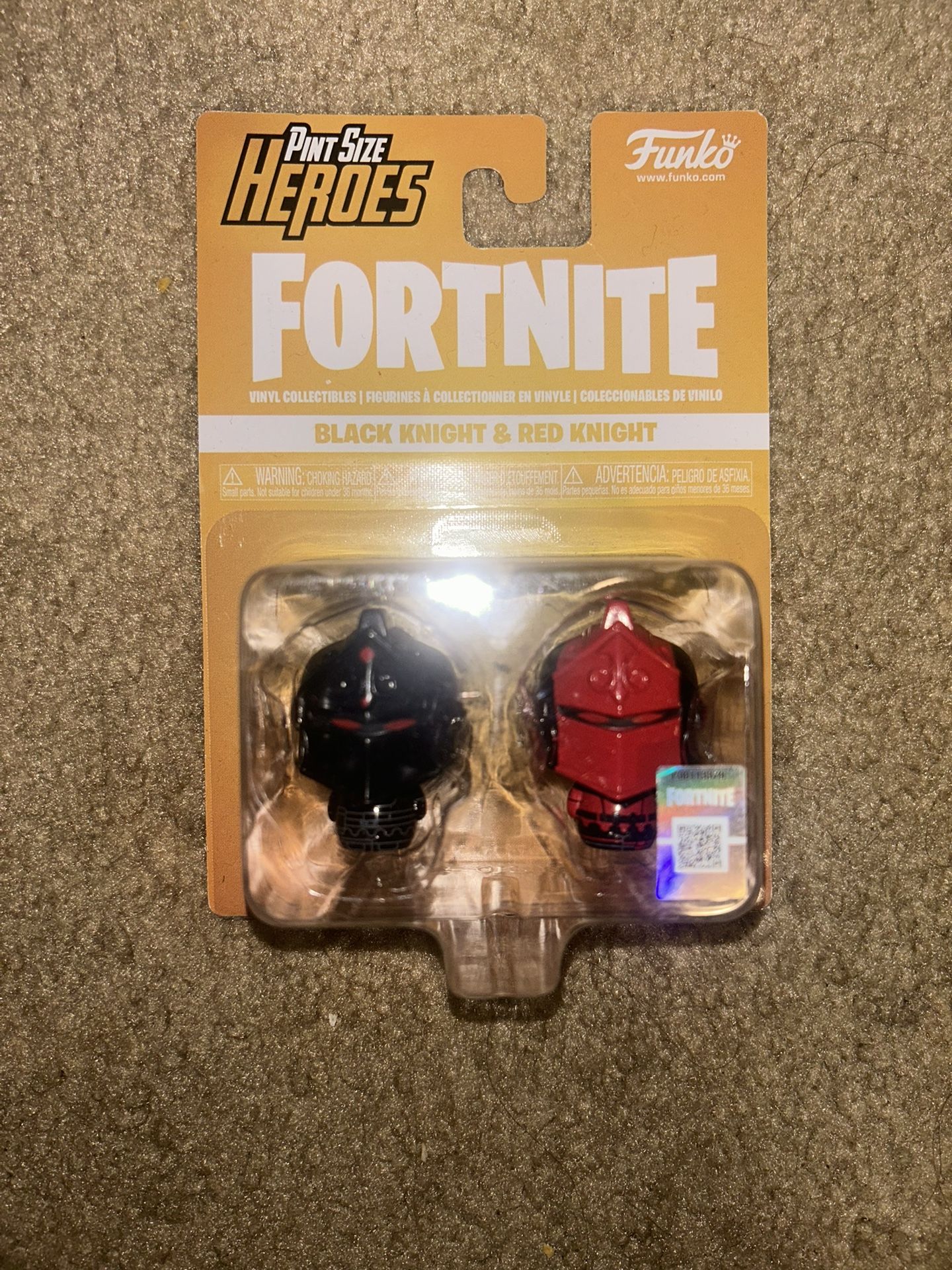 FUNKO PINT SIZE HEROES - FORTNITE 2 PACK - BLACK KNIGHT & RED KNIGHT * NEW *