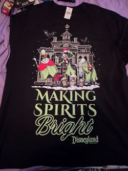 Making spirits bright Disneyland shirt