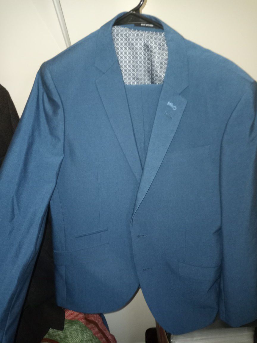 Blue Suit Size 40R