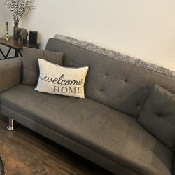grey couch 