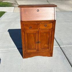Vintage Secretary Cabinet / Filing Cabinet 
