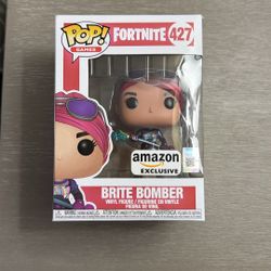 Fortnite Brite Bomber Metallic Amazon Exclusive Funko Pop