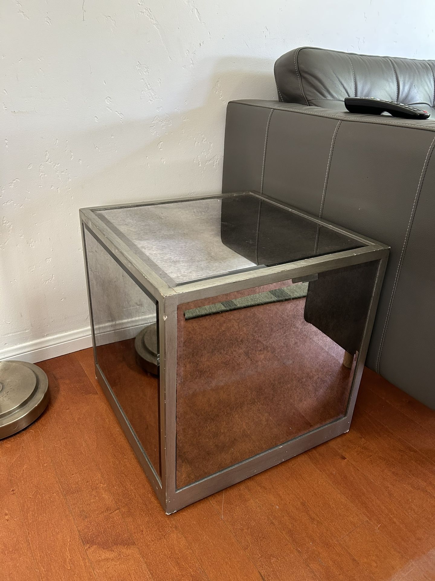 Reflective Side Table 