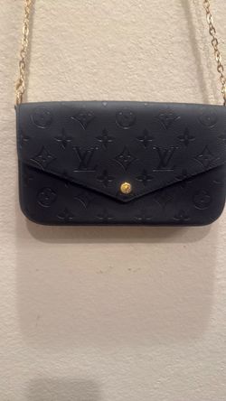 Louis Vuitton Monogram Empreinte Chain Wallet