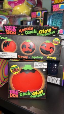 Needoh Orange Jack glow lantern & Orange Teenies