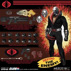 Mezco One:12 G.I. Joe Destro NEW