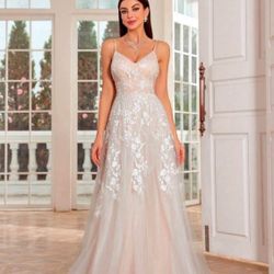 Wedding Dress With Belt