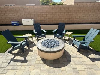 4 Adirondack chairs