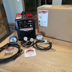 Lincoln SP-140T MIG Welder Package