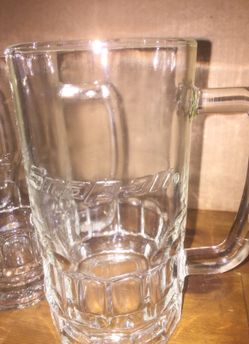 Snap On Tools Set Of 4 Glass Socket Shaped Beer Mugs.