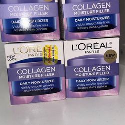 L’Oréal Paris Collagen Moisture 6.50 Each Skin Care Makeup Face Care