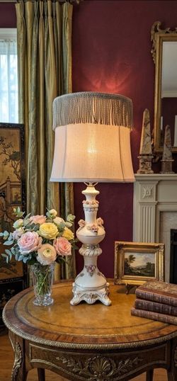 Capodimonte Style Table Lamp