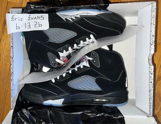 Jordan Retro 5 “Black Metallic Reimagined” Sizes 11.5, 13