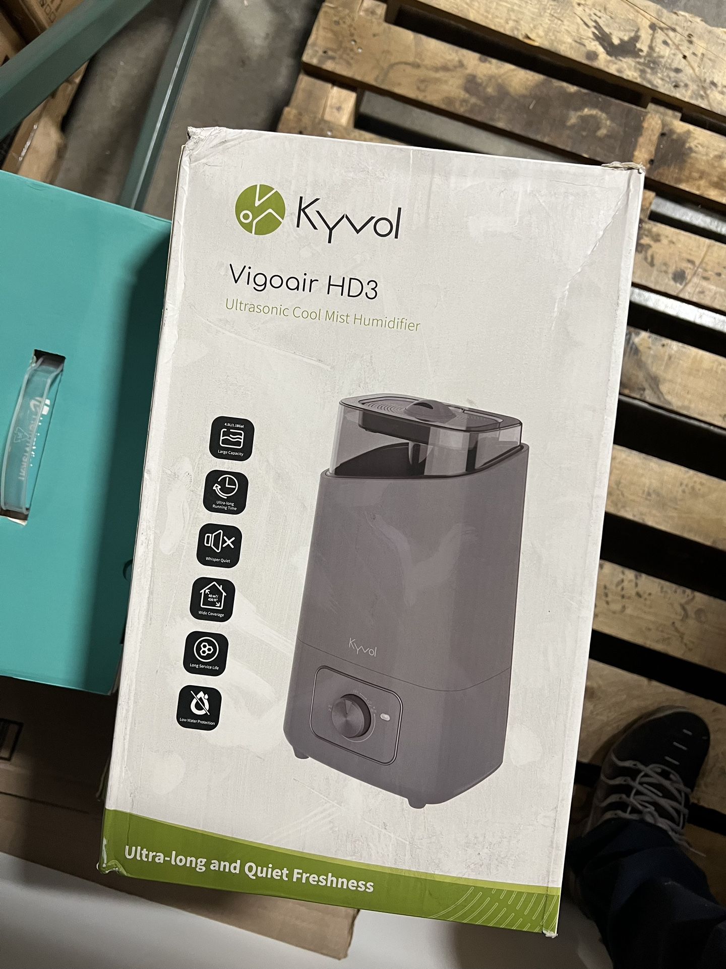 kyvol Vigoair HD3 Ultrasonic Cool Mist Humidifier
