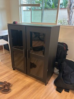 Black cabinet
