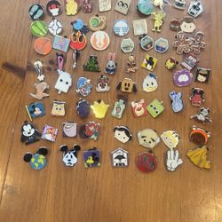 New Disney Pin Bundle Of 60 Different Pins