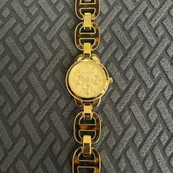 Michael Kors MK4275 Women's Gold Watch with Tortoise Shell Accent