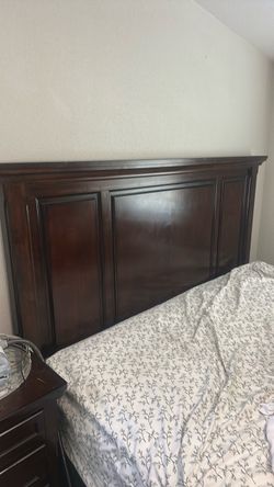 Ashley's ki g size bed frame