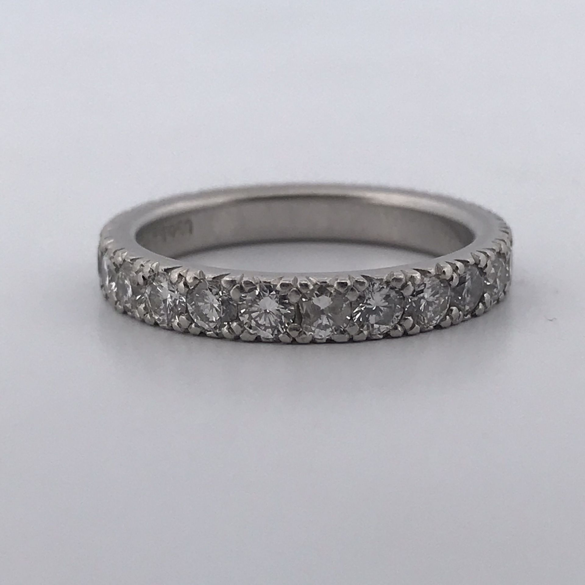 Scott key 1.5ct diamond eternity band Platinum 950 size 6.25