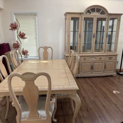 Dining Table Seats 12 Plus China Cabinet