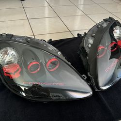 C6 Corvette custom OEM headlights 