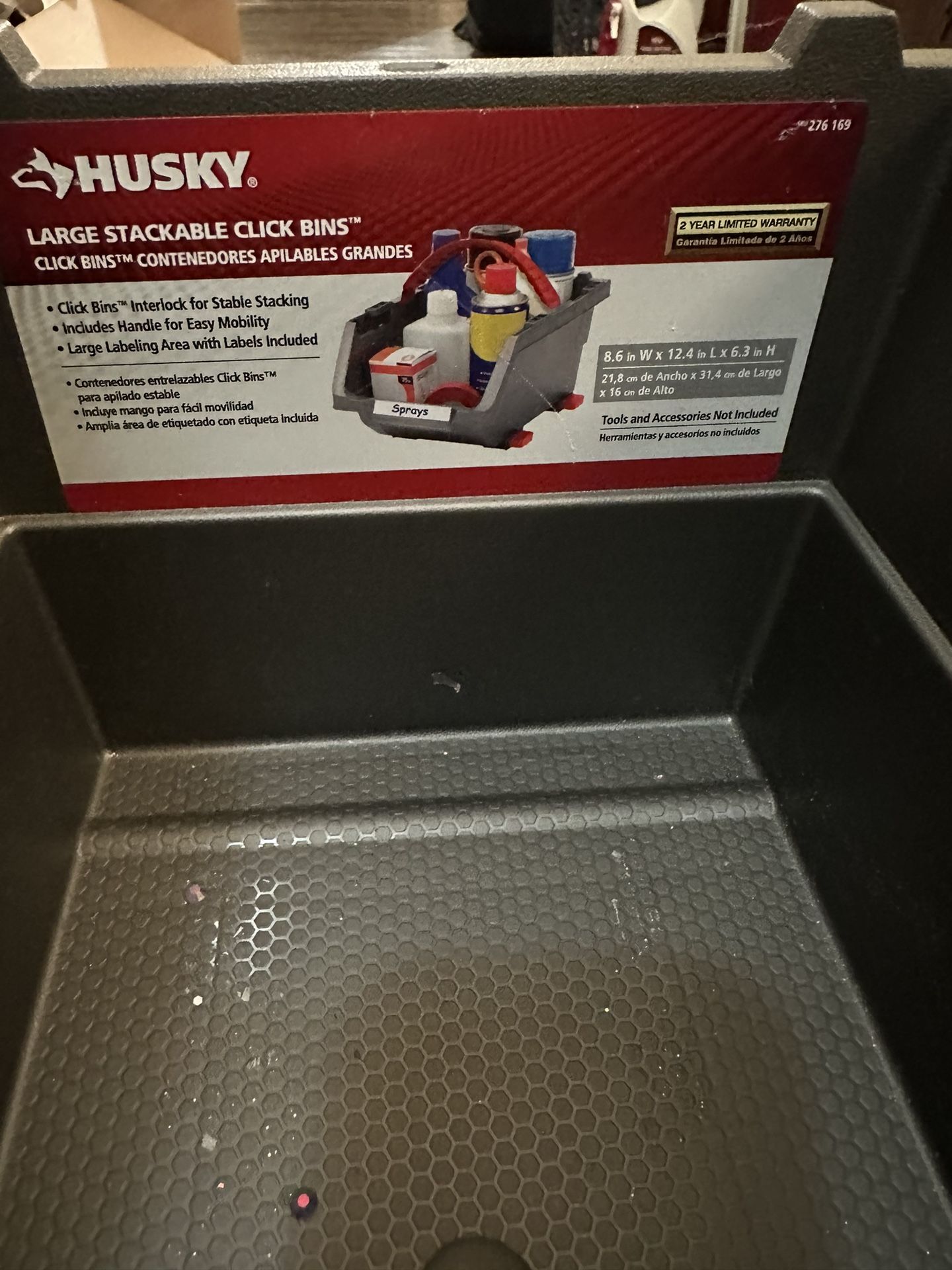 husky stackable click bins for Sale in Bakersfield, CA OfferUp