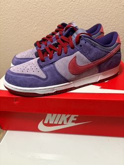 Nike Dunk Low Purple Suede Sneakers
