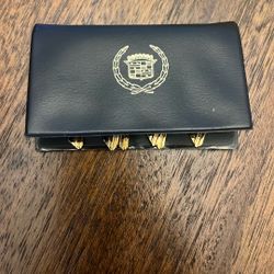 Vintage 1965 Cadillac Gold Key Set & Manual