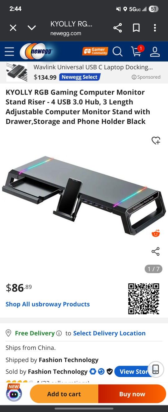 Kyolly Monitor Stand Rgb